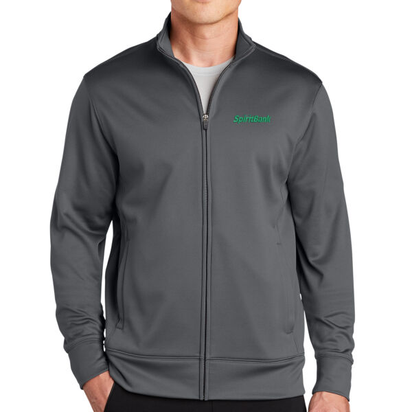 SpiritBank - Sport Wick ® Fleece Full Zip Jacket Thumbnail