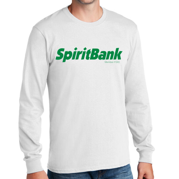 SpiritBank - Long Sleeve Core Cotton Tee Thumbnail
