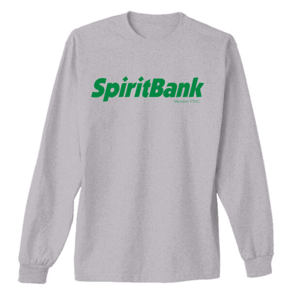 SpiritBank - Adult Ultra Cotton® 6 oz. Long-Sleeve T-Shirt Thumbnail
