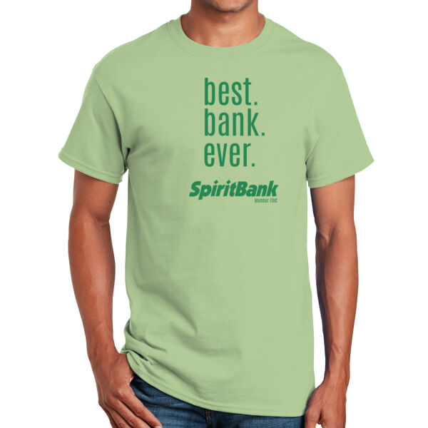 Best Bank Ever - Adult Ultra Cotton® 6 oz. T-Shirt - Gildan Thumbnail